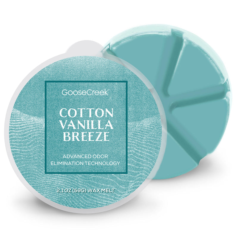 Cotton Vanilla Breeze Odor Eliminating Wax Melt Daily 5-0423