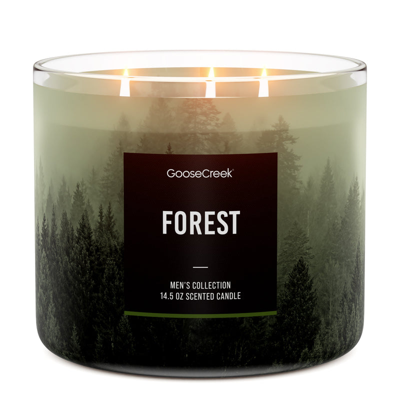 Forest 3-Wick Candle Wave 5-0066