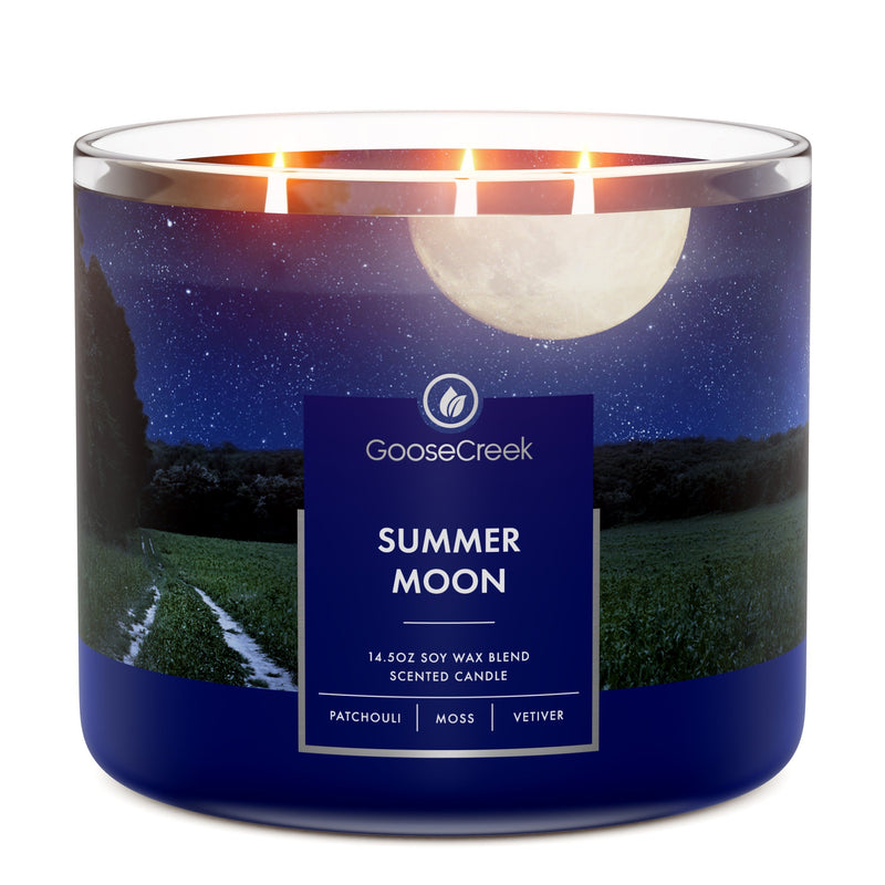 Summer Moon 3-Wick Candle Drop 5-0610